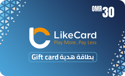 LikeCard Gift Card 30 OMR (Oman Account)