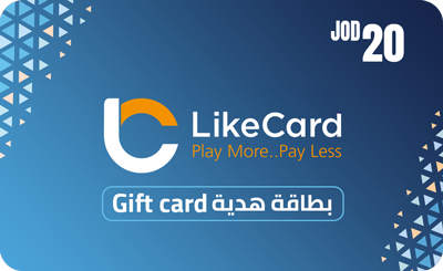 LikeCard Jordan store 20 JOD