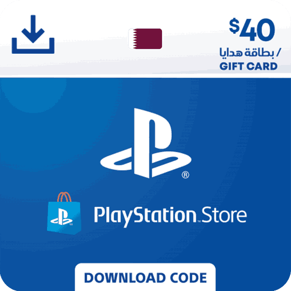 PlayStation Network Gift Card 40 USD  - PSN Qatar