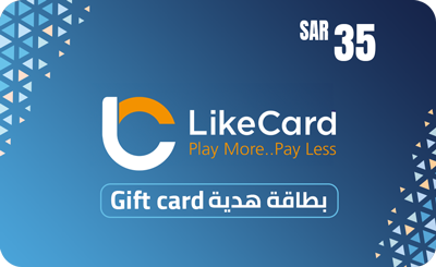 LikeCard Gift Card 35 SAR (KSA Account)