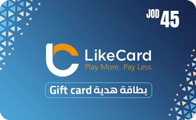 LikeCard Jordan store 45 JOD