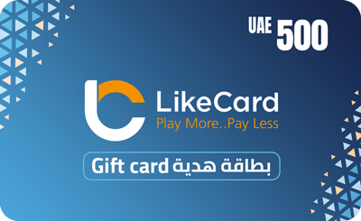 LikeCard Gift Card 500 AED (UAE Account)