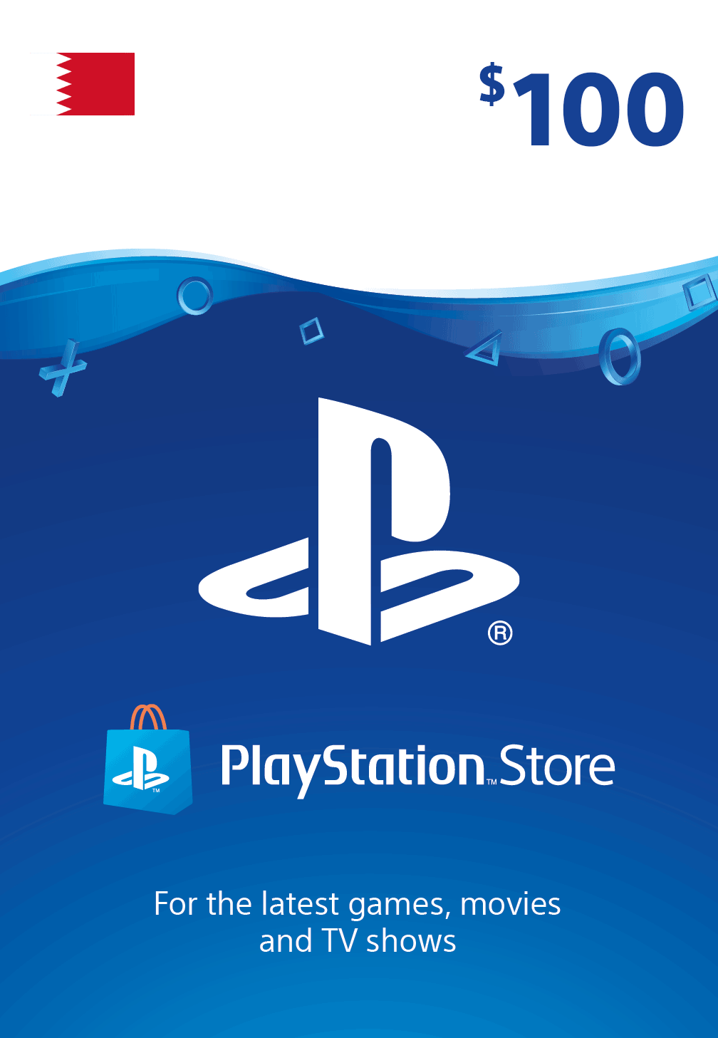 PlayStation Network Gift Card 100 USD - PSN BH