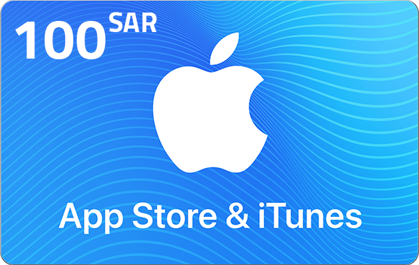 Apple iTunes Gift Card KSA Store 100 SR