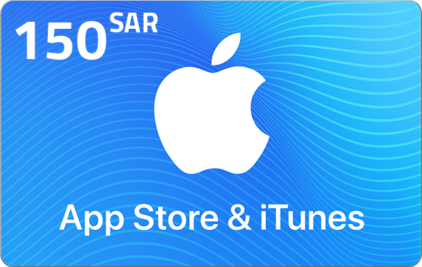 Apple iTunes Gift Card KSA Store 150 SR