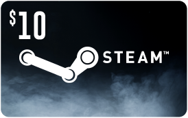 USA Steam Cards 10$