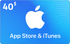 Apple iTunes Gift Card USA Store 40$