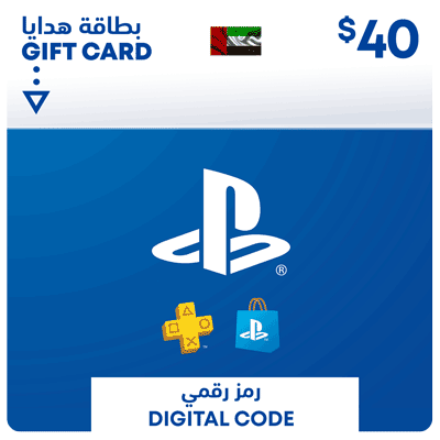 PlayStation Network Gift Card 40 USD - PSN UAE