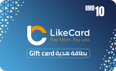 LikeCard Gift Card 10 OMR (Oman Account)