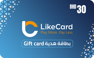 LikeCard Gift Card 30 BHD (BAHRAIN Account)