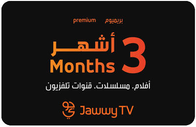 Emirates Jawwy tv Premium 3-Months Subscription