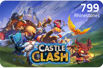 Castle Clash - 799 Rhinestones