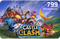 Castle Clash - 799 Rhinestones