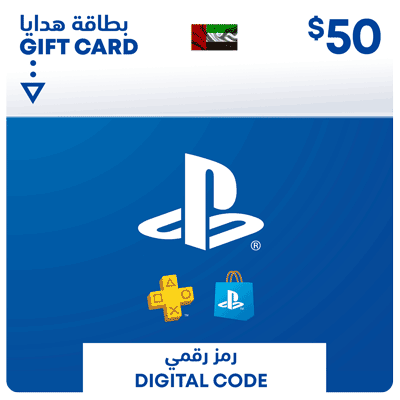 PlayStation Network Gift Card 50 USD - PSN UAE