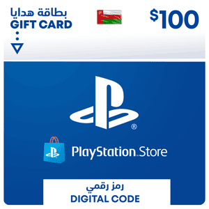 PlayStation Network Gift Card 100 USD  - PSN Oman