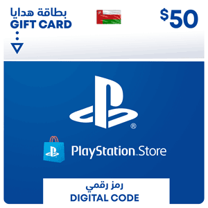 PlayStation Network Gift Card 50 USD  - PSN Oman