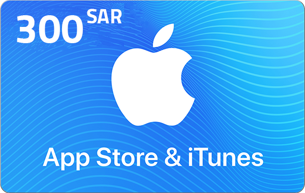 Apple iTunes Gift Card KSA Store 300 SR