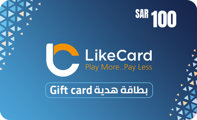 LikeCard Gift Card 100 SAR (KSA Account)