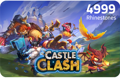 Castle Clash - 4999 Rhinestones