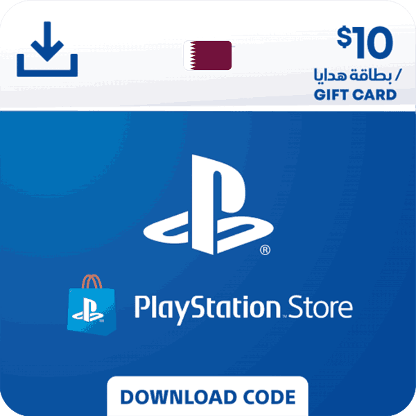 PlayStation Network Gift Card 10 USD  - PSN Qatar