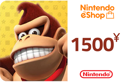 Nintendo eShop Card 1500 YEN