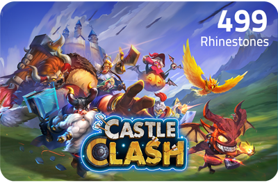 Castle Clash - 499 Rhinestones