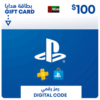 PlayStation Network Gift Card 100 USD - PSN UAE