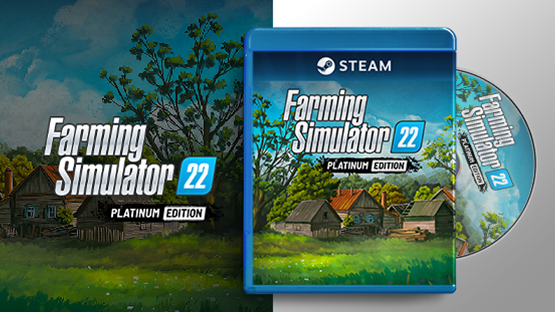 Farming Simulator 22 Platinum Edition (PC) - Steam Key - GLOBAL