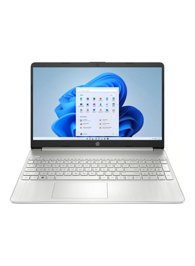 15S - FQ5141NE Laptop With 15.6 - Inch Display, Core i3 - 1215U/4GB RAM/256GB SSD/Intel UHD Graphics/Windows 11 English Natural silver - 256GB SSD - 15.6 - inch - Intel UHD Graphics