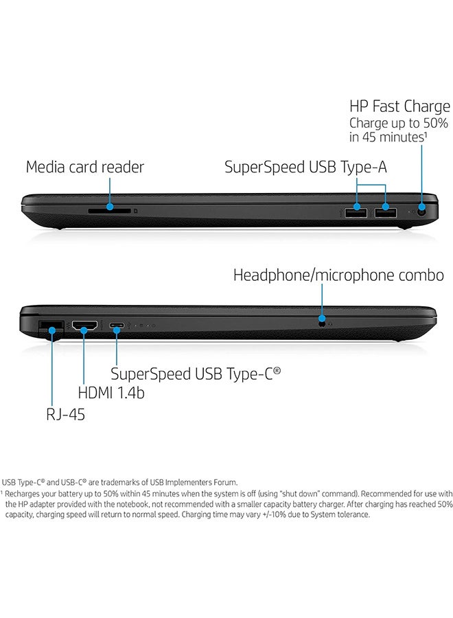 2022 Newest Notebook 15 Laptop With 15.6 - Inch Display, Celeron N4020 Processor/16GB RAM/1TB SSD/Windows 11 Home/Intel UHD Graphics/ English Black - 1TB SSD - 15.6 - inch - Intel UHD Graphics