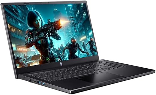 Acer Nitro V 15 Gaming Laptop - 15.6" Display, Intel Core i5 - 13420H, 16GB DDR5 RAM, 512GB SSD, 4GB NVIDIA RTX 2050, Windows 11, English Keyboard, Black - 04711121650970 - 512GB SSD - NVIDIA RTX 2050 - Black