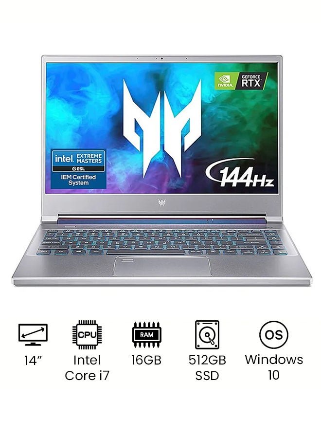 Acer Predator Triton 300 SE Gaming Laptop 14 - inch Core i7 - 11375H 16GB RAM 512GB SSD NVIDIA GeForce RTX 3060 - 512GB SSD - 14 - inch - NVIDIA GeForce RTX 3060