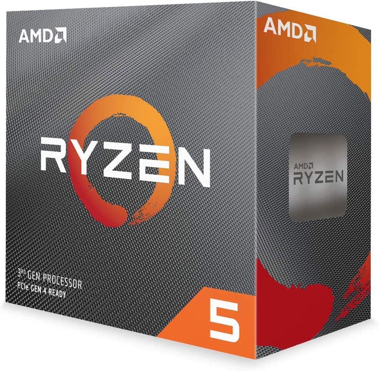 AMD Ryzen 5 3600 Processor - 6 cores, 12 threads, 4.2 GHz boost clock, 65W TDP 0730143314299