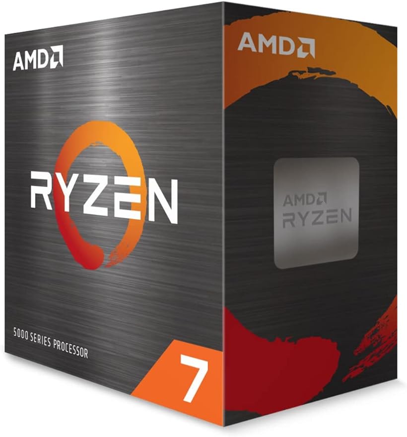 AMD Ryzen 7 5700X Desktop Processor - 8-core/16-thread, 4.6 GHz boost, 65W TDP 0797505615876