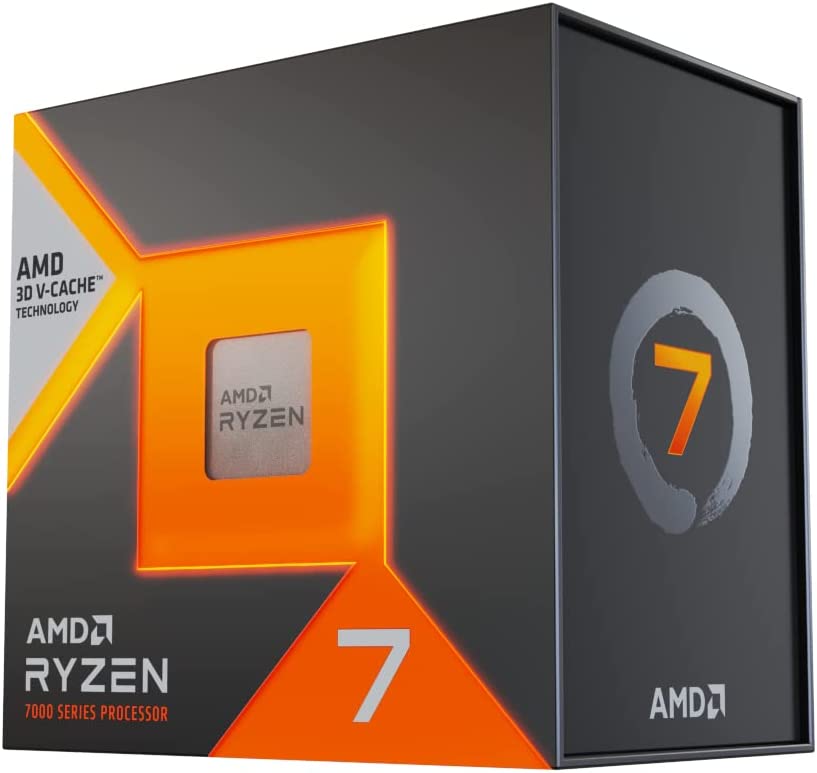 AMD Ryzen 7 7800X3D 8-Core Processor - Reliable and efficient multitasking with 8 cores and 4.20 GHz clock speed 0730143314930