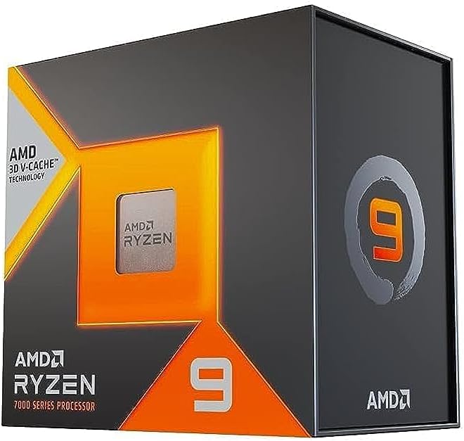 AMD Ryzen 9 7950X3D 16 Core Processor - Socket AM5, 4.2GHz Clock Speed, 128MB L3 Cache 0730143314893