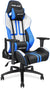 Anda Seat Viper Series Pro Gaming Chair in Black, Blue & White - Ultimate gaming chair for pro gamers, ergonomic design, fully adjustable. 0713194580035