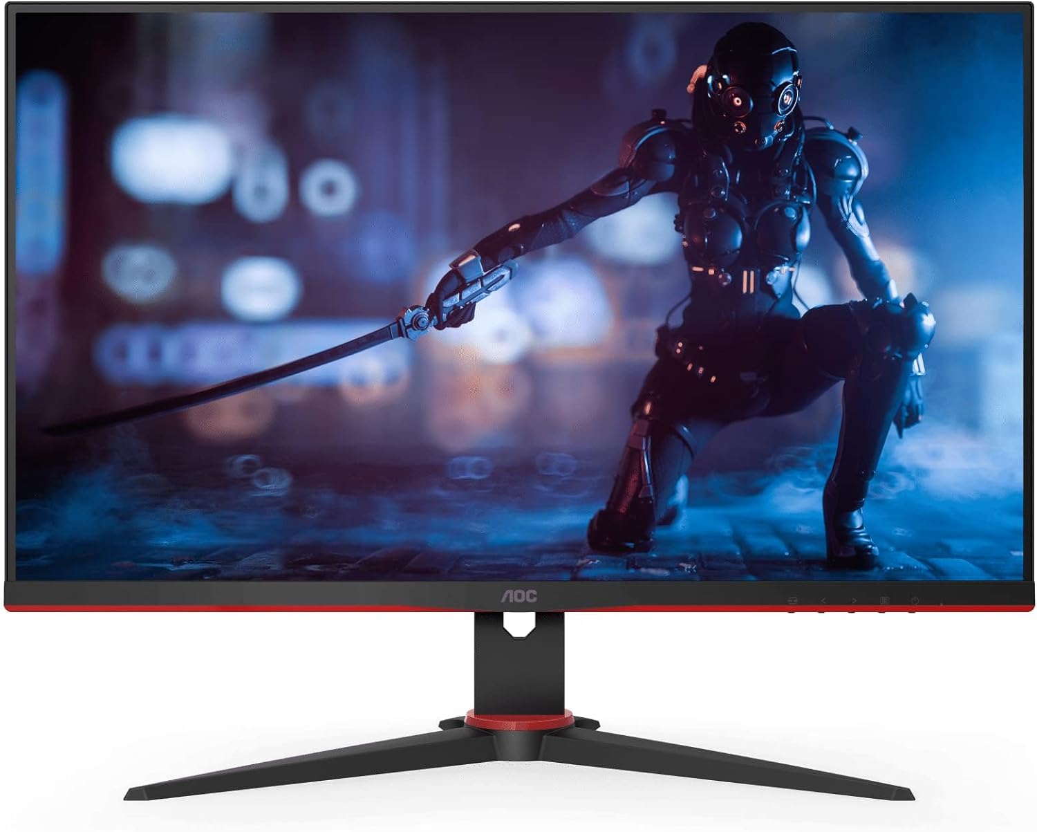 AOC 27G2SE 27 VA Monitor - Elevate your gaming experience with Adaptive-Sync, 165Hz refresh rate, and ultra-fast response time. 6973985230073