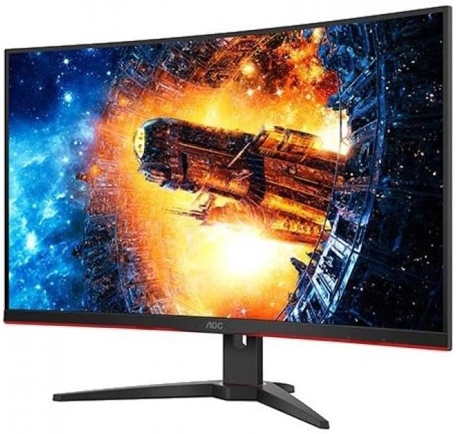 AOC 31.5 VA Monitor with 1500R Curvature 0685417726288