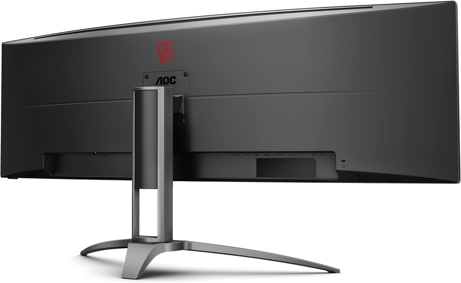 AOC AGON AG493UCX2 5120x1440 Curved Monitor - Immerse yourself in ultra-smooth gaming experience. 4038986118422