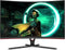 AOC CQ32G3SE 31.5 QHD Gaming Monitor - FreeSync Premium, 1ms MPRT, 3000:1 Contrast, 165Hz, Black 4717385945869