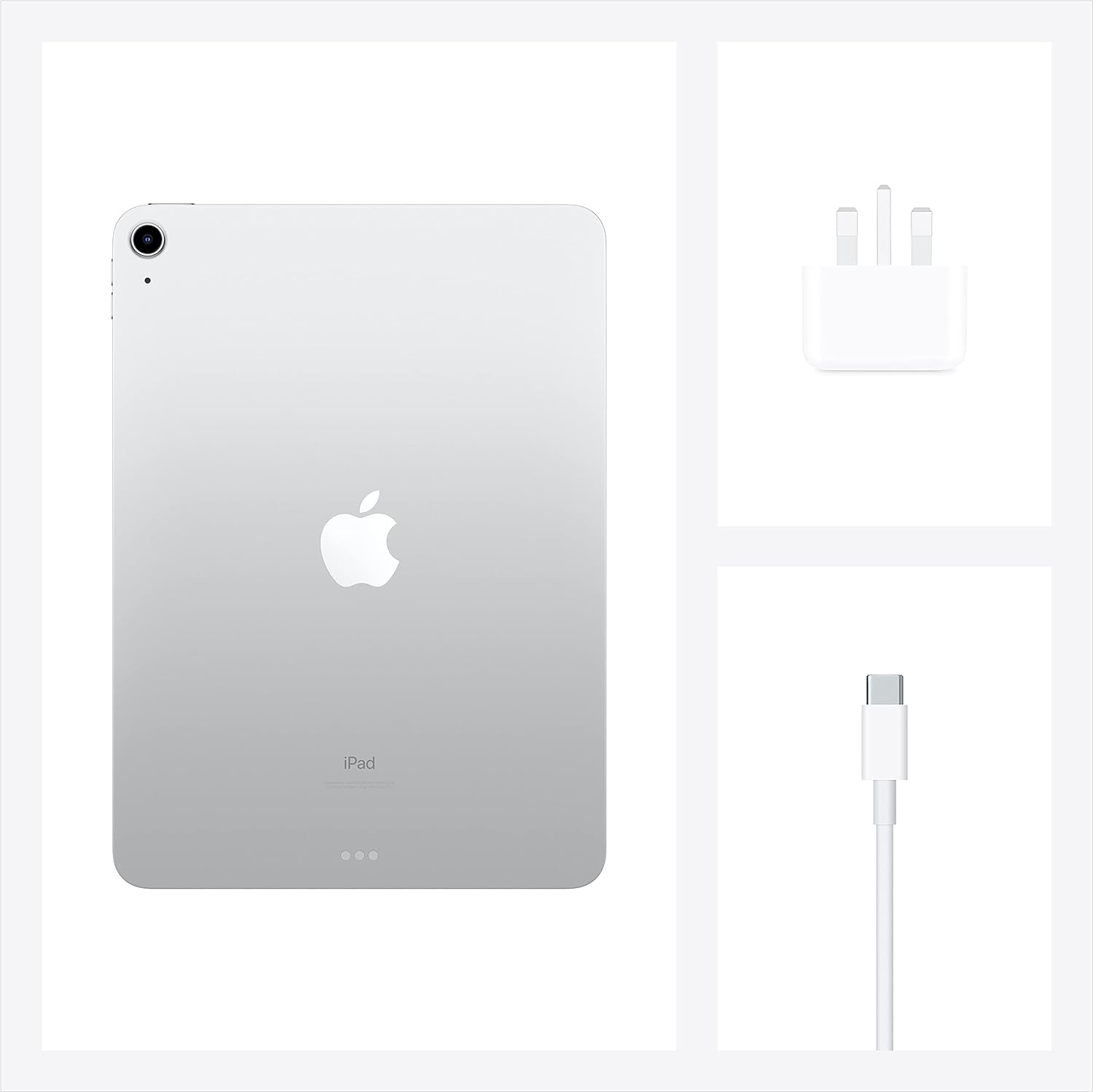 Apple 2020 iPad Air - Stylish Silver Exterior 0190199777446