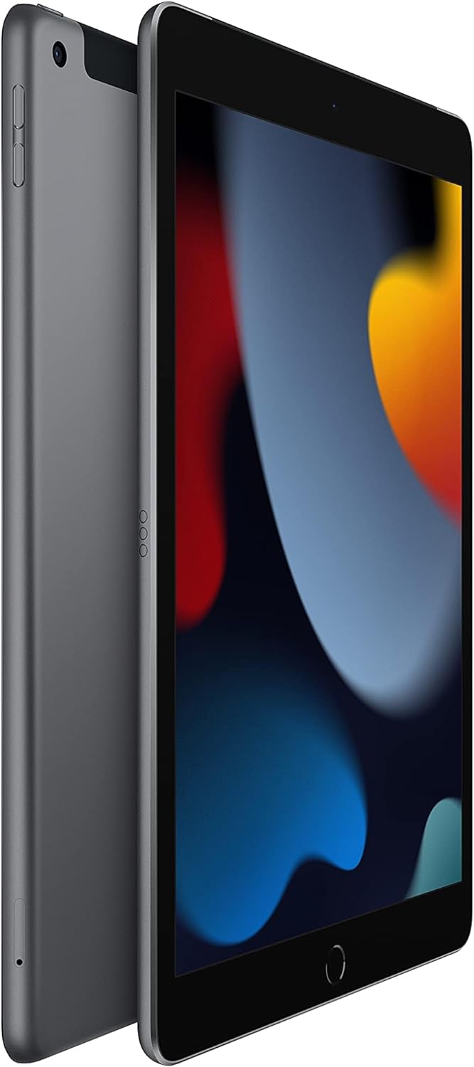 2021 iPad 9th Gen - Space Grey, 10.2 Retina display, A13 Bionic chip, 256GB, Wi-Fi + Cellular 0194252521922