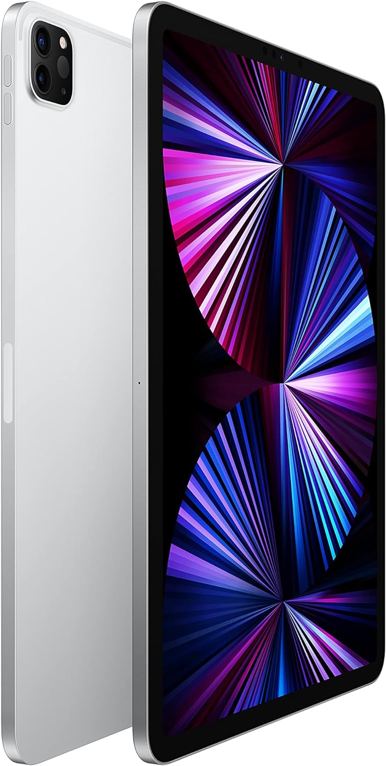 Apple 2021 iPad Pro (11-Inch, Wi-Fi, 2Tb) - Silver (3rd Generation) - Stunning 11-inch Liquid Retina display with ProMotion. 0194252185506