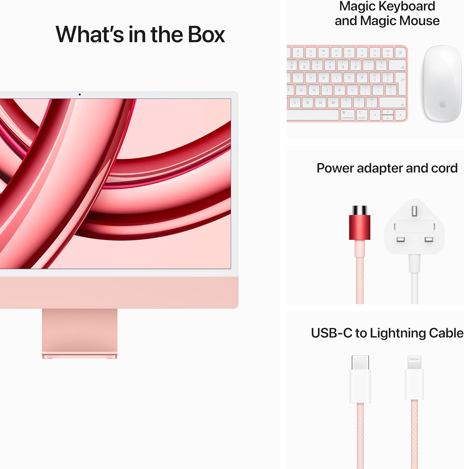 Seamless connectivity - Thunderbolt / USB 4 ports, Wi-Fi 6E, and Bluetooth 5.3. 0194253777823