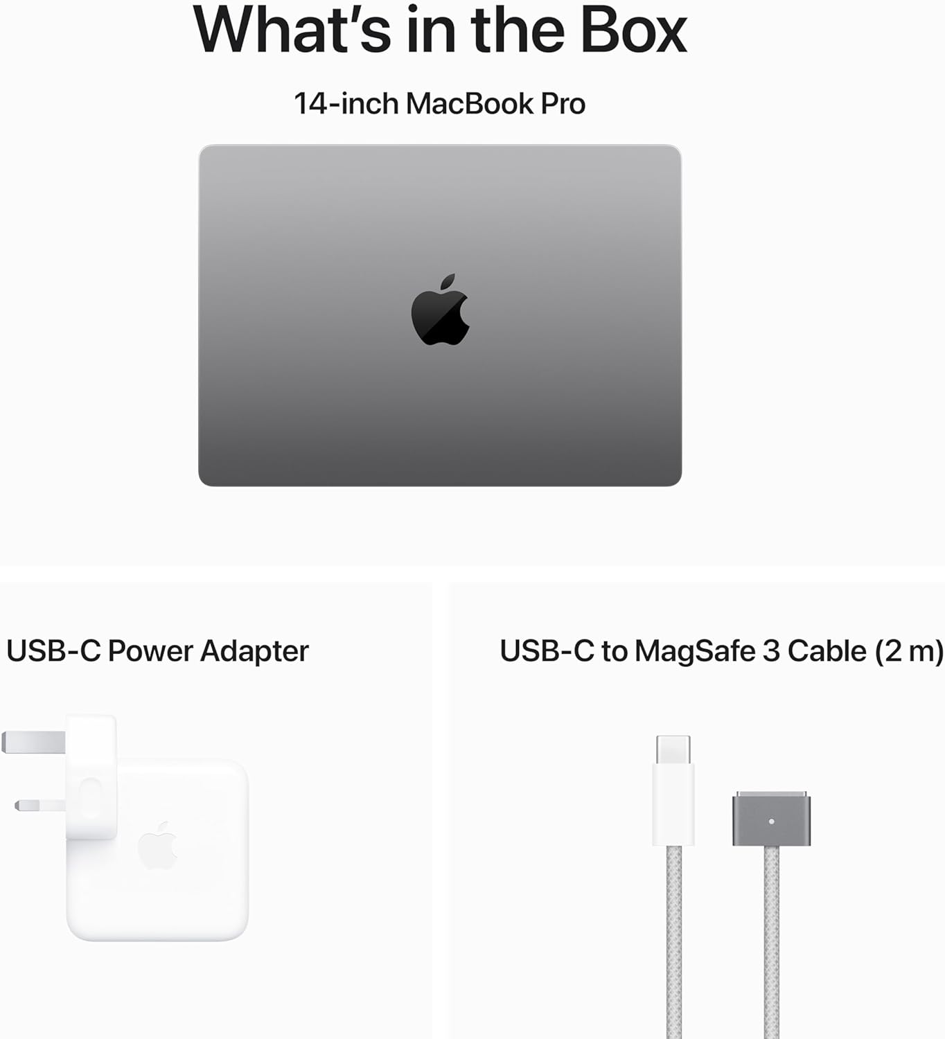 SKU: 0195949099571, Barcode: 195949099571 - Apple 2023 MacBook Pro (14-inch) - Connect it all with MagSafe charging, Thunderbolt / USB 4 ports, SDXC card slot, HDMI port, and more - Stay connected and productive.