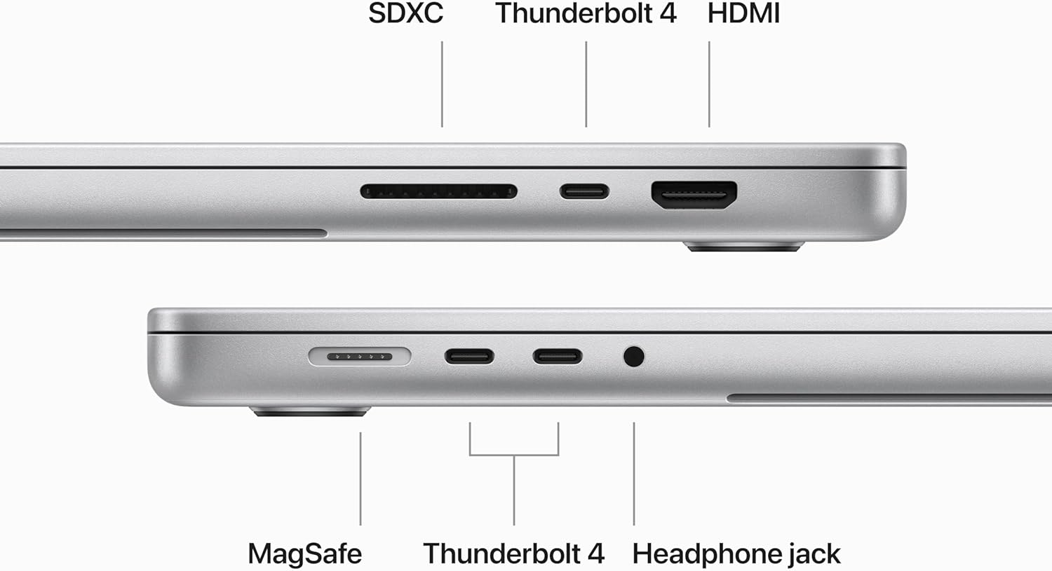 SKU: 0195949076435, Barcode: 195949076435 - Apple 2023 MacBook Pro - Advanced camera and audio features for sharp visuals and great sound.