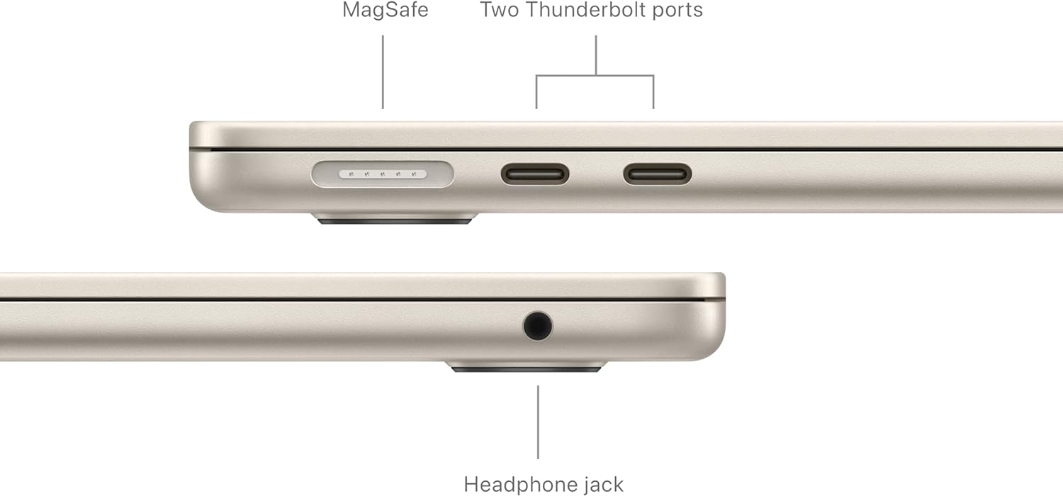 Enjoy up to 18 hours of battery life on the go with the MacBook Air's efficient power management. 0195949126284