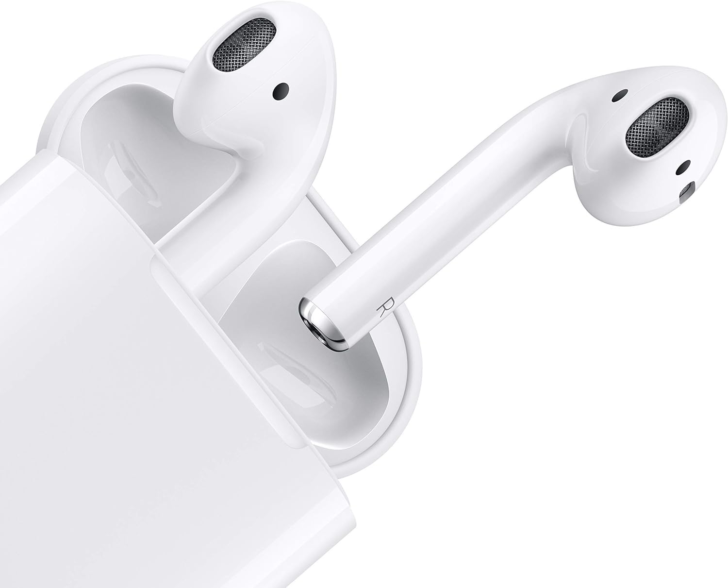 Apple AirPods - White, Enjoy quick access to Siri and easy setup across your Apple devices. 0190199098565