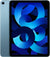 Apple iPad Air 5th Gen Blue - M1 chip, 10.9 Liquid Retina, 64GB, Wi-Fi 6 + 5G Cellular - Front view of iPad Air in blue color with stunning Liquid Retina display. ‎MM6U3LL/A